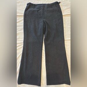 Ann Taylor Classic Charcoal Wool Trousers